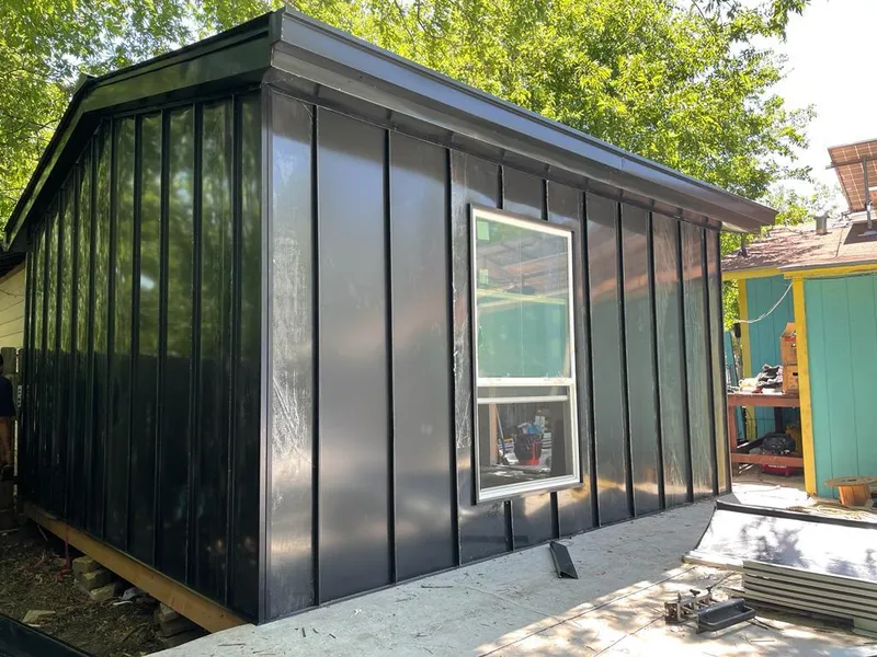 Black standing seam metal wall panels for Roof Inspection in Hasbrouck Heights